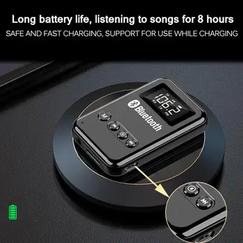

Bluetooth 5.0 Receiver Transmitter Stereo Music Car FM Transmitter Headphones Speakers Adapter Supporting TF Card