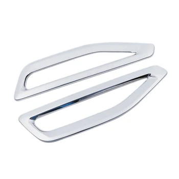 

Fit For BMW X5 G05 2019 2020 Chrome Car Styling Side Wing Air Vents Flow Protector Accessories