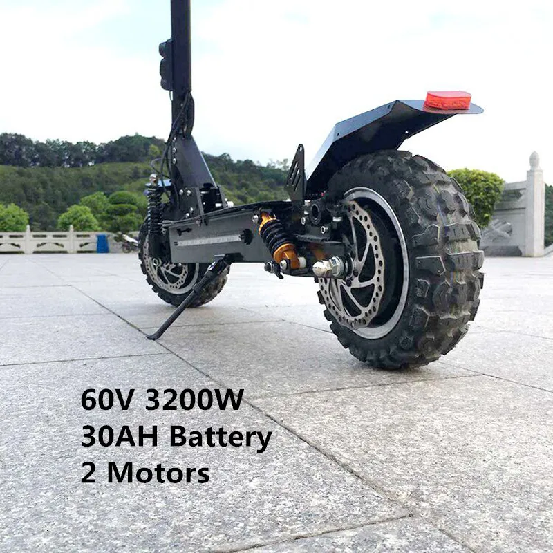 Новейшая модель; 1101A 60V 3200W 2 мотора литиевая Батарея город мобильность дешевый Электрический мотоцикл для взрослых