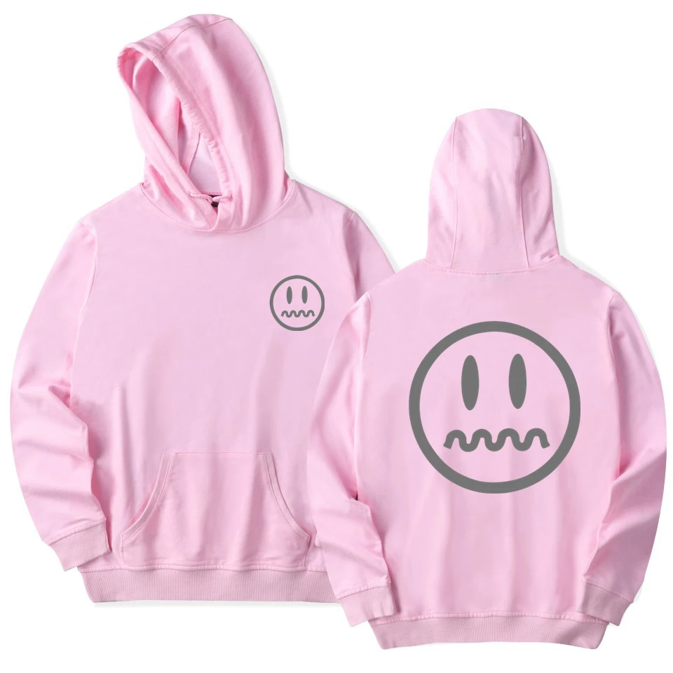 Smiley Face New Fashion Reflective Gray Print Funny Hoodies Lover Streetwear Autumn Winter Casual Hoodies Sweatshirts Pullovers Smiley Face New Fashion Reflective Gray Print Funny Hoodies Lover Streetwear Autumn Winter Casual Hoodies Sweatshirts Pullovers