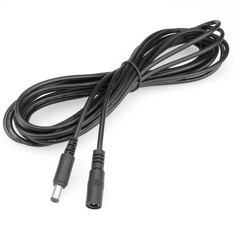 3 м 12V 24V 5,5x2,1mm DC Мощность провод адаптер «Папа-мама» мониторинга Мощность удлинители кабель CCTV продлить шнур