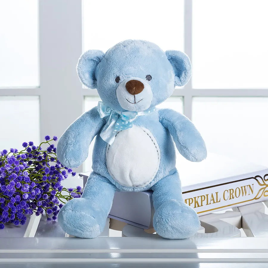 

Stuffed Toy Baby Blue Teddy Bear, 12"