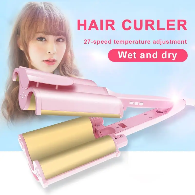 

Hair Curler Curling Tool Curling Iron Wand Fashion Natural 2 Types for Curl Machine Makeup Beauty Home Hairdressing