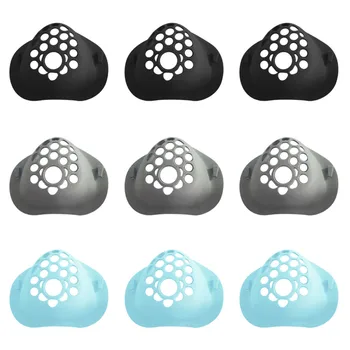 

Silicone Face Mask Bracket Reusable Washable Mask Holder Lightweight breathable Face Shield for Adults Increases Breathing Space