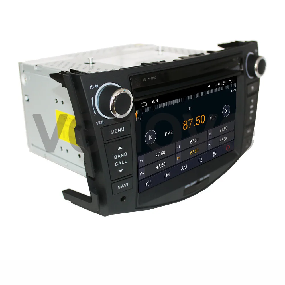 Perfect 7" Quad Core Car DVD Player for Toyota Rav4 RAV 4 Android 9.1 2din Car Radio Audio Video Auto Stereo GPS Navigation WIFI 19