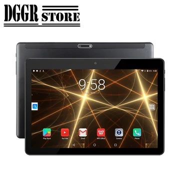 

10.1 inch Dual SIM Card Phone Call Tablet 2.5D Steel Screen Android 9.0 Quad Core 1.5GB RAM 32GB ROM WiFi Bluetooth GPS Tablet