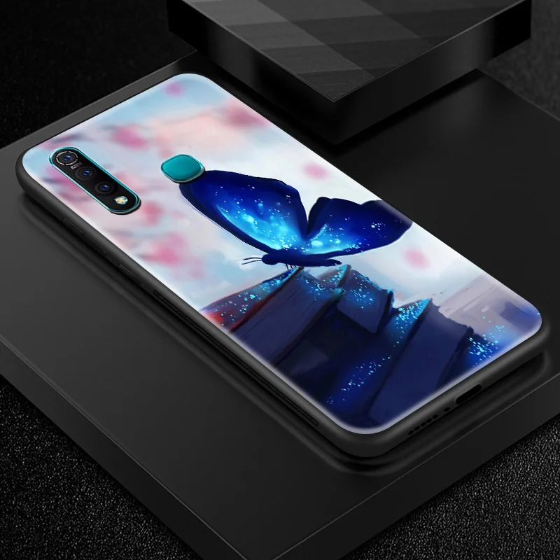 W315 Закаленное Стекло КРЫШКА ДЛЯ VIVO Y75 Y79 Y83 Y85 Y93 Y97 X21i UD X23 X27 Pro Z3 Z5X V5S V7 плюс V9 V11i iQOO S1Pro дизайн сумка с рисунком животных - Цвет: W315