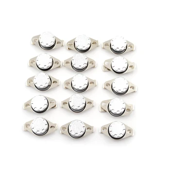 

New KSD301 250V 10A Normally Closed NC Thermostat Temperature Thermal Control Switch Deg.C 30-160 Temperature Switch 2pcs/lot