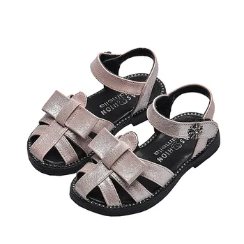 

Ainyfu Hot New Summer Big Bow Children Shoes Girls Cute Party Sandals Baby Korean Party Princess Sandals D228