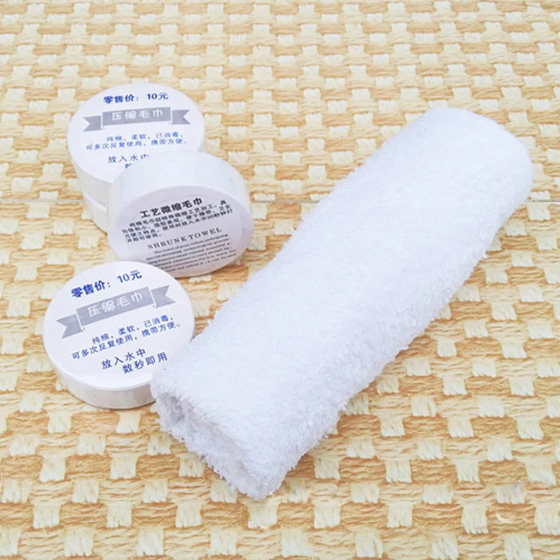 

1 Pcs Towels Square Scarf Portable Travel Cotton Compressed Towel Mini Face Care Camping Outdoor Sports Expandable towel