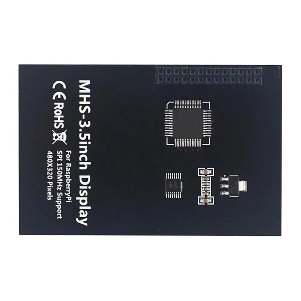 Для Raspberry Pi 4 Модель B/3B+/3B/2B/B+/Zero 3,5 дюймовый сенсорный ЖК-дисплей+ стилус 50 FPS SPI Высокая частота обновления