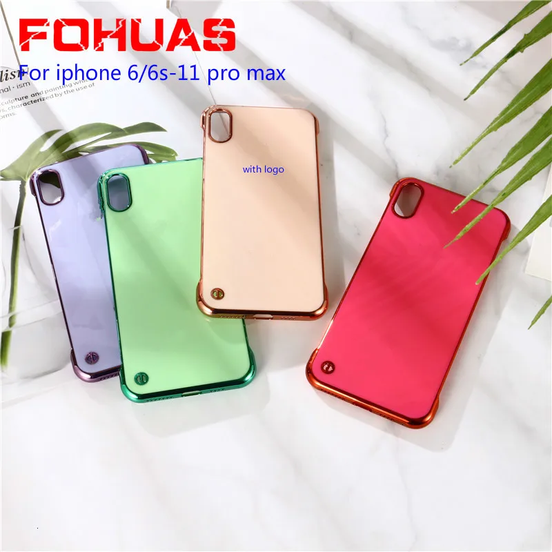 New Advanced Electroplating PC half package borderless Business and Leisure mobile phone shell for iphone 11 case 7 |
