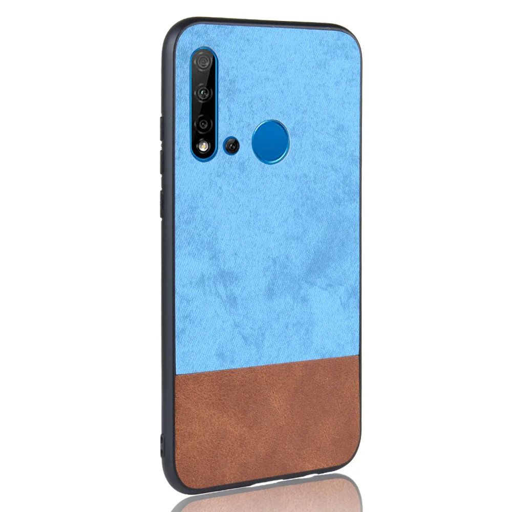 10 шт./лот TPU+ PU+ PC винтажный джинсовый PU кожаный чехол для телефона huawei P30 P20 P9 P8 Lite Pro Maimang 8 P Smart
