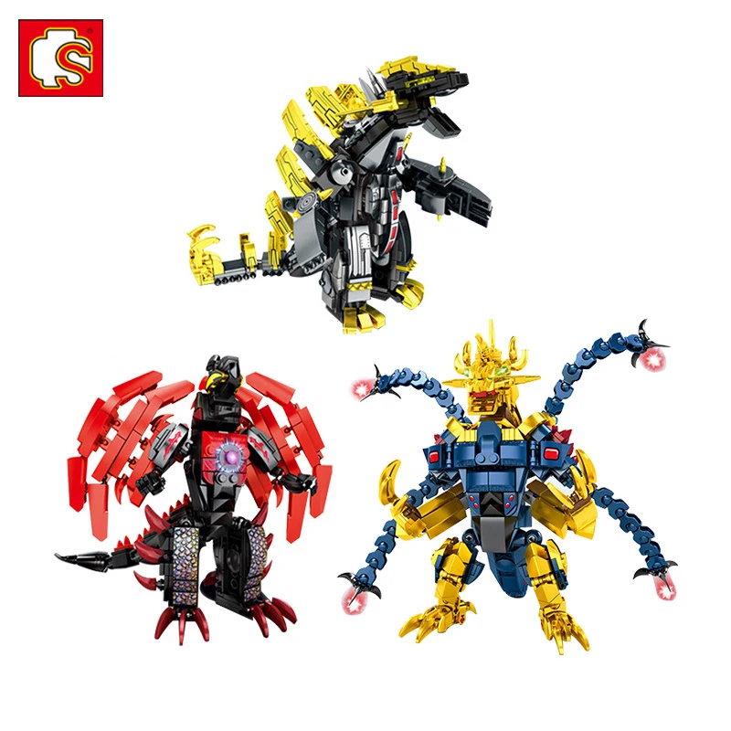 

Creator New Ideas Ultramanly Heroes Robot Building Blocks Kit Bricks Classic Model Space Kids Toys for Children Christmas Gifts