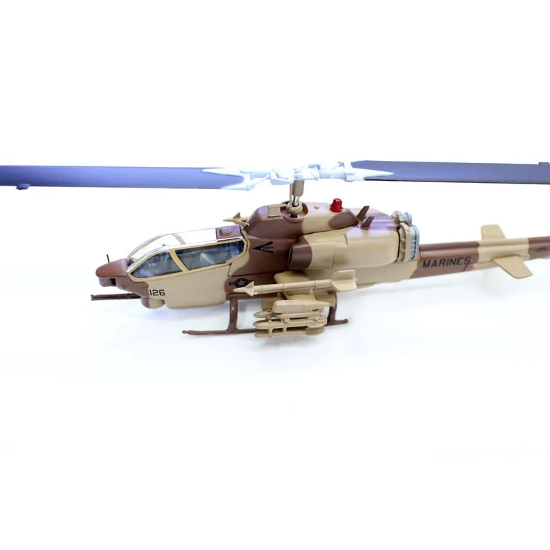 1:72 Scale Cobra Ah-1w Navy Army Marines Alloy Metal Diecast
