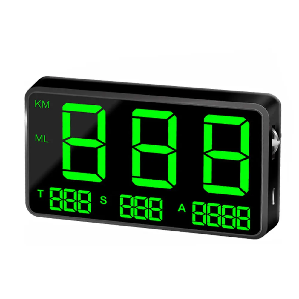  Digitale Große Bildschirm Elektronik Lkw Display GPS Tacho System Überdrehzahl Warnung HUD Universa