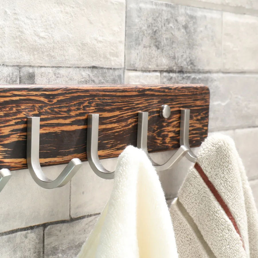 Полотенца крючки для халата ванной комнаты Настенные декоративные пальто