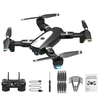 

HJ68 Folded Uav High Definition Aerial Photography Camera Video Picture Trajectory Flight Aerocraft With Storage Bag