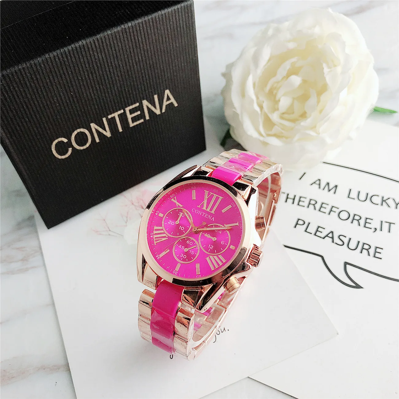 3ROSE 7289ODL Contena источник независимый бренд 6229 новые электронные часы Модные кварцевые наручные часы - Цвет: 3ROSE