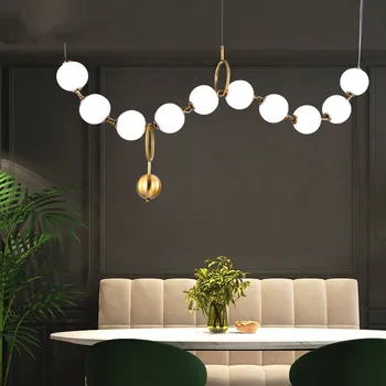 

Modern Pendant Light LED Pendant Lamp White Glass Hanglamp For Living Room Dinning Room luminaria Kitchen Fixtures Lighting