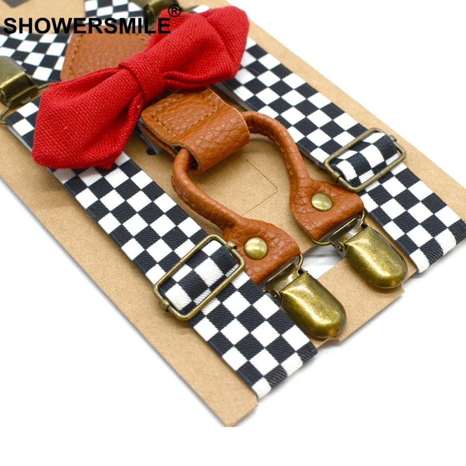 Рисунок 4 - Клетчатые подтяжки для мальчиков