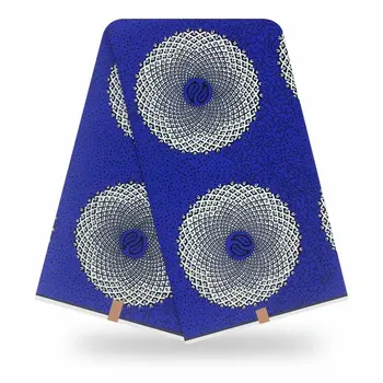 

Veritable wax Veritable guaranteed real dutch wax high quality cotton wax material Veritable 6yards african ankara sewing fabric