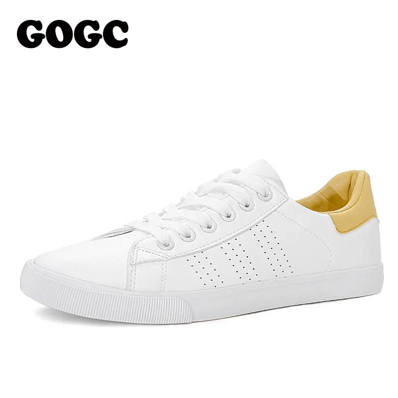 GOGC White Sneakers Women canvas shoes Spring Summer ons Women Sneakers Flat Shoes Women's slipony women casual G788 - Цвет: G788-5