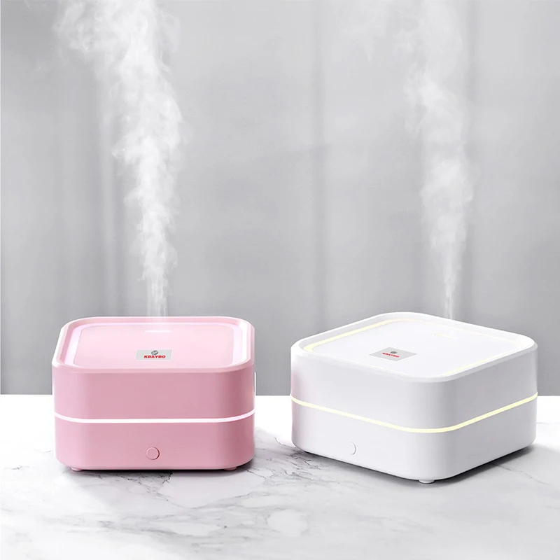 

100ML Mini Square USB Humidifier Ultrasonic Humidifier Aroma Essential Oil Diffuser Aromatherapy Mist Maker with lights for Home