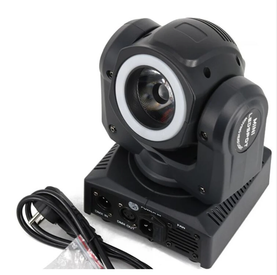 Efeito de Auréola Feixe em Movimento com 12led Pces Mini 60w Smd5050 Rgb 3in1 Lavagem Super Brilhante dj Ponto Luz Dmx Controle 2 - Led 4 movimento com 12led smd5050 rgb 3in1 efeito