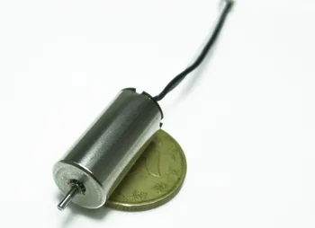 

4PCS/LOT Micro Coreless motor 1020 for DIY Helicopter 3.7VDC 50000RPM 10*20 MM 10mm x 20mm