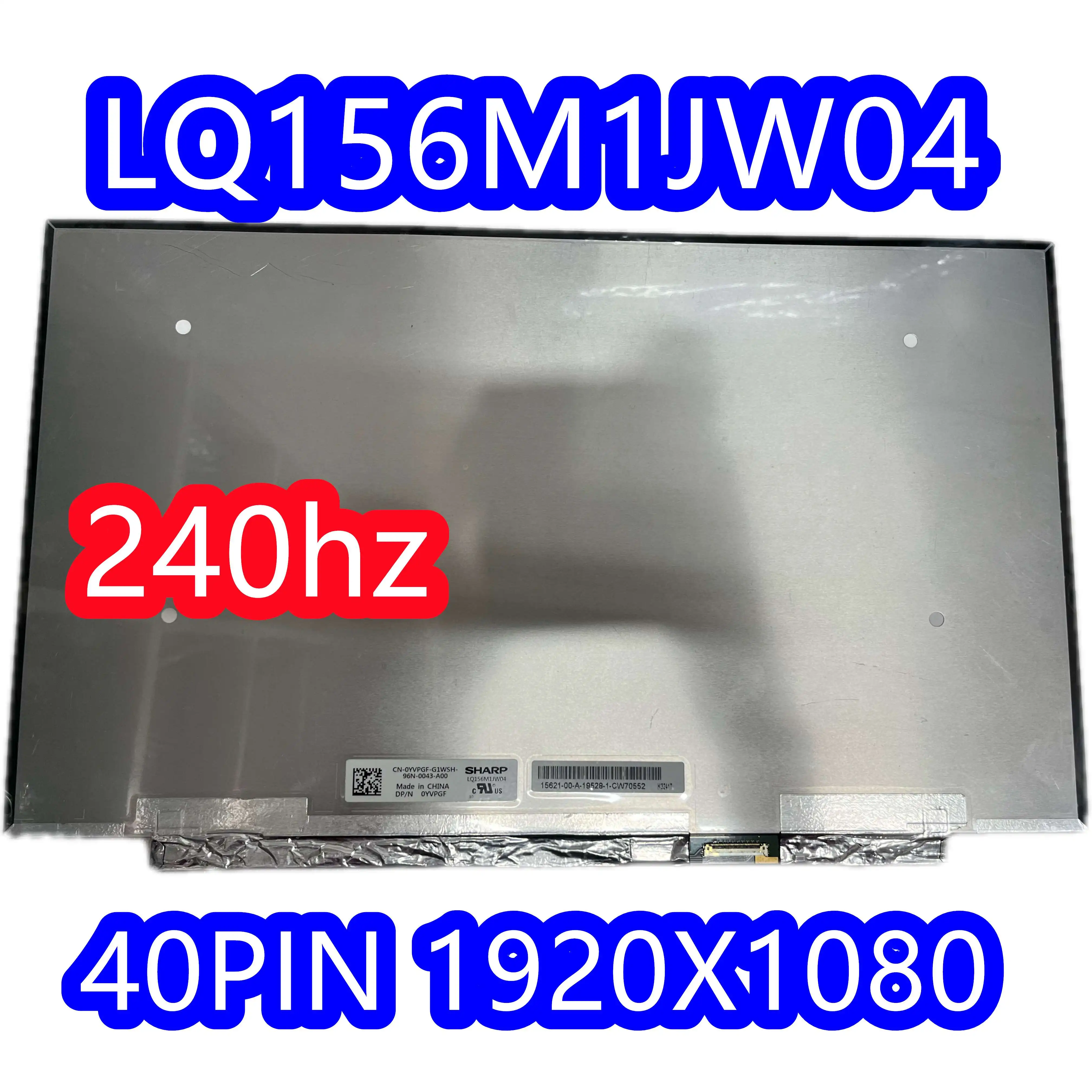 LQ156M1JW03 подходит для LQ156M1JW04 LQ156M1JW07 LQ156M1JW08 LQ156M1JW09 NE156FHM-NZ1 маленький 40 контактов 15 6