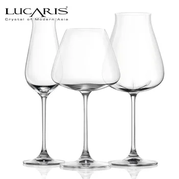 

Thailand LUCARIS imported red wine glass lead-free crystal goblet glass champagne
