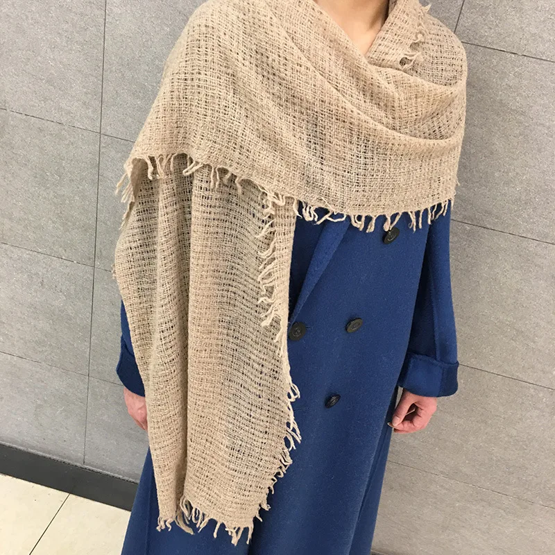 Naizaiga wool Mat mesh scarf hollow out solid fashion luxury shawl, YR144
