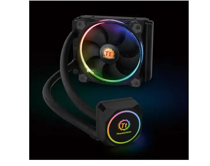  Thermaltake Drachen Sync RGB 120 Wasser Kühlung Kühler (Motherboard Synchronisation/Kupfer Wasser K