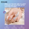 ROSALIND Gel Polish Manicure Set Hybrid Varnish Kit For Nails Semi Permanent Base Top Coat Nail Polish Set With Good Pack 6