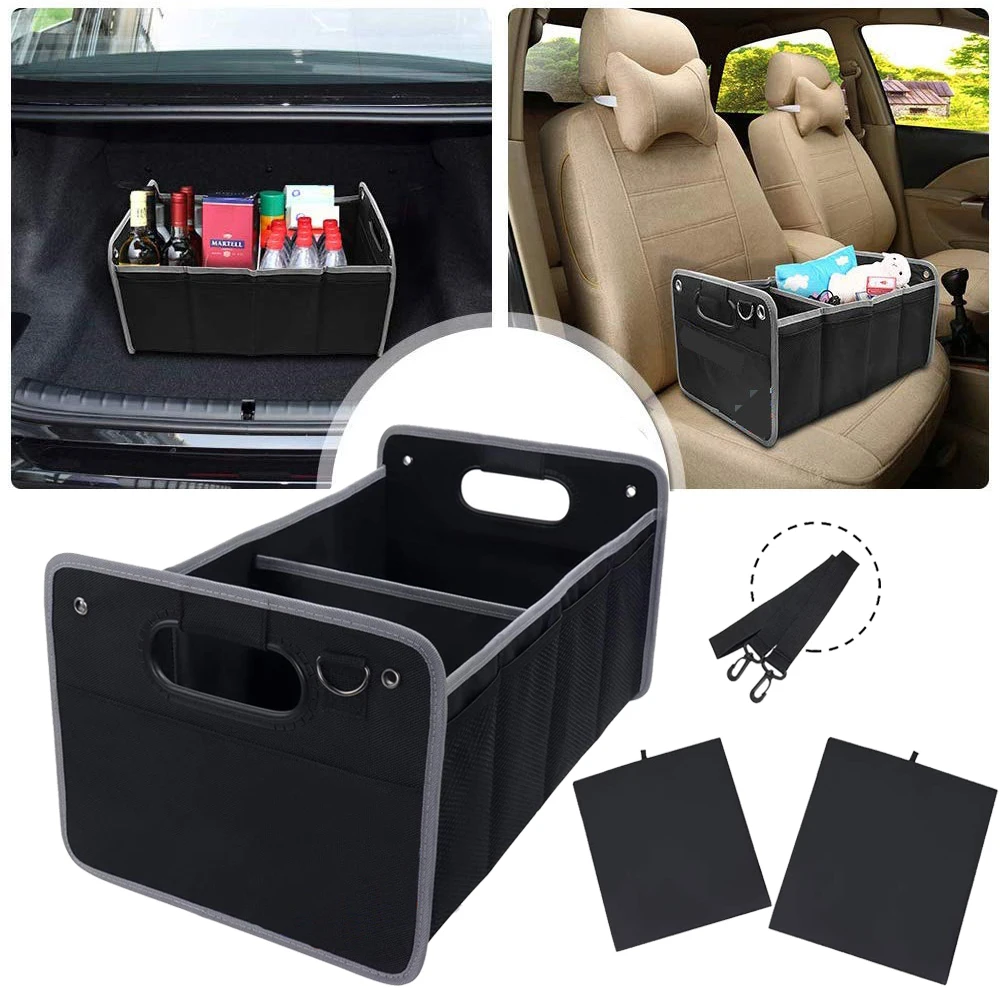 Universal Car Organizer Box Trunk Folding Collapsible Storage Case Bag Cargo Container Stowing Tidying for BENZ Ford BMW KIA