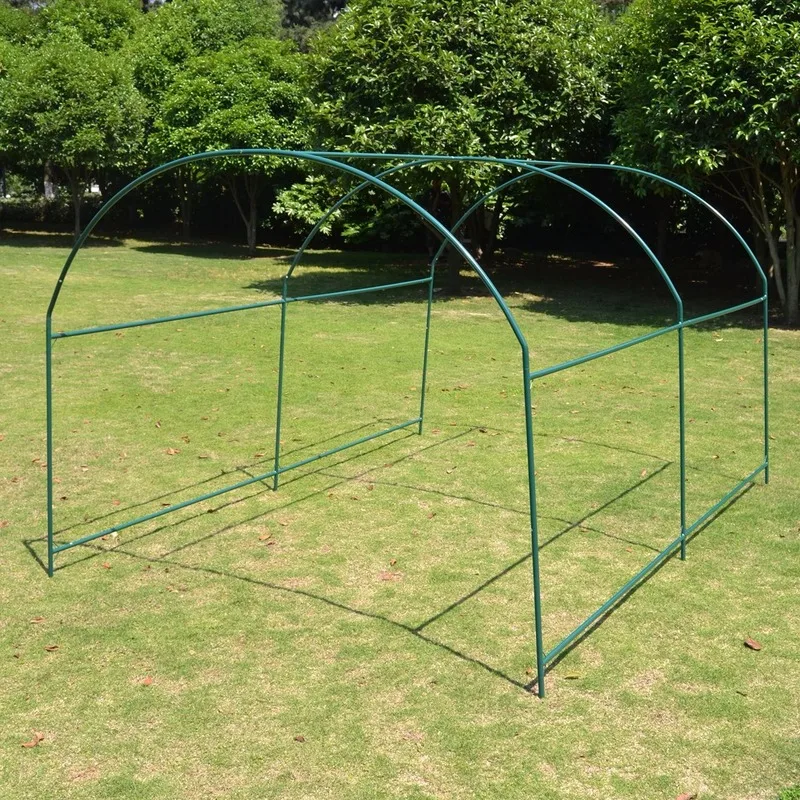 AULAYSED новая туннельная теплица 10 'x7'x6' Большая изоляция Садовый дом Прочный 2