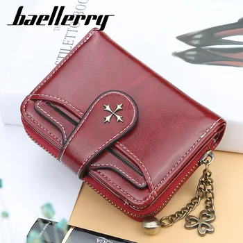 

2020 Top Quality Women Wallet Short Purse Vintage Female Wallets Hasp Coin Purses Women's Short Korean-style Cute Card Holder