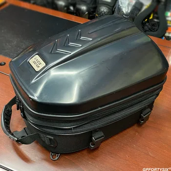 

Laico Bear Carbon Fiber Motorcycle Tail Bag Waterproof Moto Back Seat Bags Motorbike Scooter Rear Seat biker Backpack Travel Bag