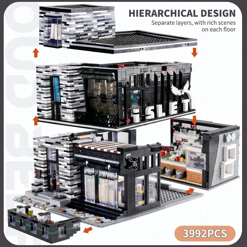 20100 Technic автомобильные игрушки совместимые с Legoing MOC 2425 G500 AWD вагон Сборная модель