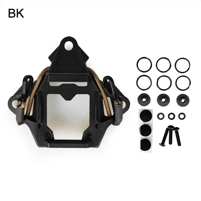 

PPT Hunting accessories Modular Bungee Shroud Aluminum L4G24 L4G19 NVG Mount Cuttlefish Dry Tactical Base for SF Helmet 24-0240