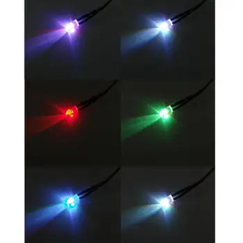 

LED Diodes Light Light Strip Lamp LED Bulb Glow Flexible Bright Eco-Friendly 6 Colors 5mm 0.12W Decoration Boat Car Replacement
