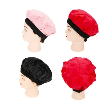 

Cordless Baking Oil Cold Heat Cap Hair Dryers Wrap Hair Beauty Styling Care Treatment Steamer Thermal Wrap Spa Heated Gel Cap
