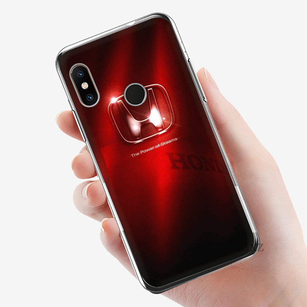 H12 Мобильный чехол для телефона для Xiaomi Redmi Note 4 4X3, 5, 6, 7 Pro 5A твёрдая обложка защиты Honda - Цвет: H12