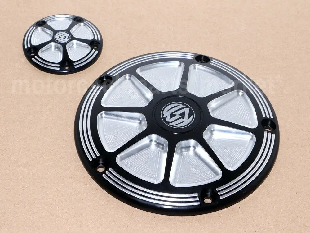 Мотоцикл CNC Cut Derby таймер ГРМ Чехлы для Harley Touring и Trike 99-15 Softail Dyna 99-17 Evolution 1340 99-00