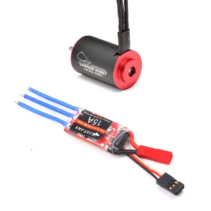 FATJAY Leopard хобби LBA1625 бесщеточный мотор + 15A ESC combo для радиоуправляемой модели