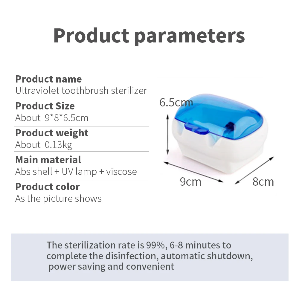 Стерилизатор для зубных щеток, коробка для дезинфекции, настенный держатель для зубных щеток