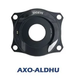 Дорожный велосипед SIGEYI АХО паук Мощность метр подходит SRAM ротора для Shimano 53/39T 52/36T 50/34T заводная головка подходит круглый/Овальная звездочка - Цвет: AXO ALDHU