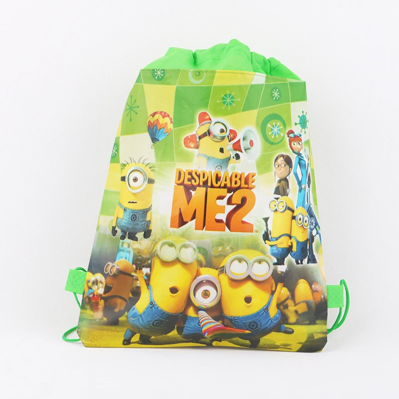 Non-woven Bag 1 шт./лот мир нетканый тканевый рюкзак ребенок путешествия школьная сумка украшения Подарочный мешок на шнурке сумка для покупок - Цвет: Non-woven Bag