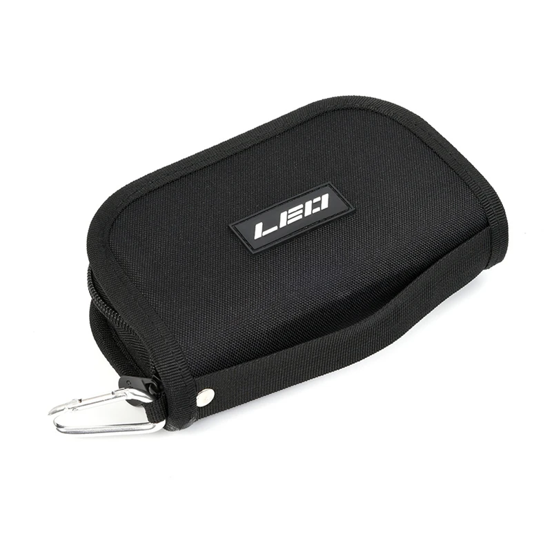 Mini Portable Fishing Lure Container Bag Canvas Zipper Bag for Metal Spinner Bait Spoon Lure Fishing Accessories (6)